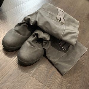 Grey Boots
